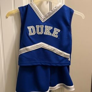 Girls new Duke cheerleading outfit